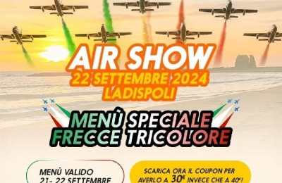 Menù Speciale per l'Air Show Frecce Tricolore