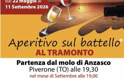 Aperitivo in battello sul lago