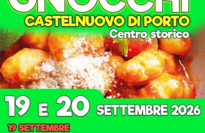 Sagra degli Gnocchi a Castelnuovo di Porto il 19 e 20 settembre 2026