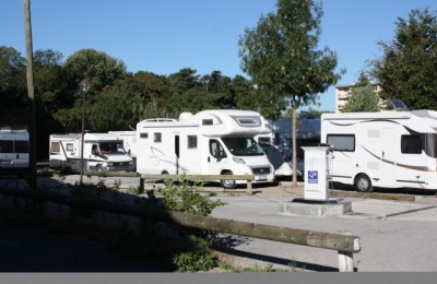 Aire de camping car Millau