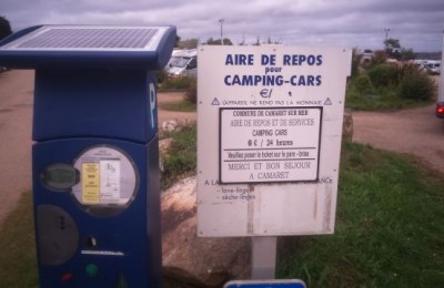 Aire de camping-cars