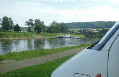 Area di sosta a Polle