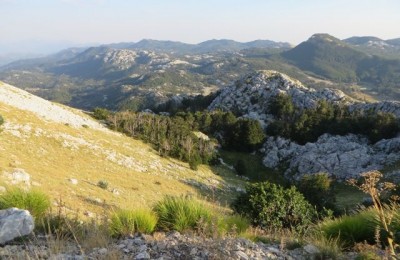 Parcheggio nel Parco Nazionale Lovcen