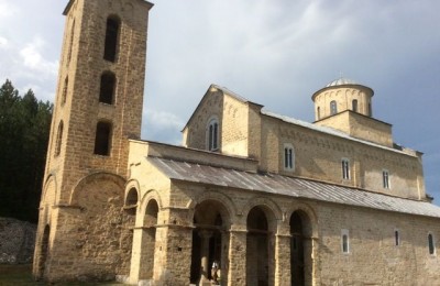 Parcheggio del Monastero di Sopocani