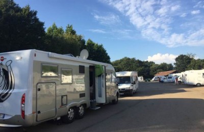 Area di sosta a Cabárceno (Cantabria)