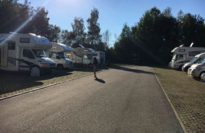 Wohnmobilstellplatz, area sosta camper