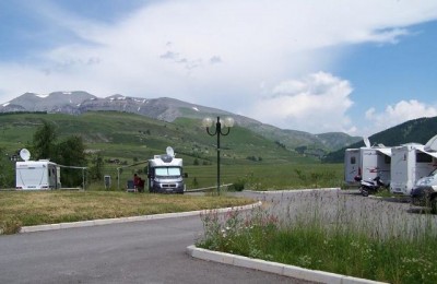 Area di sosta a Valberg