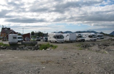 Henningsvær bobilparkering 