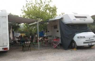 Parcheggio camper Serignano