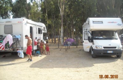 Area di sosta a Bovo Marina - Montallegro