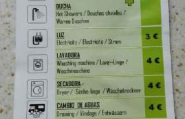 Area autocaravana Las Hazas