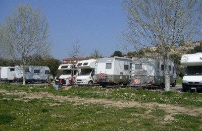 Area di sosta a Castiglione sul Lago