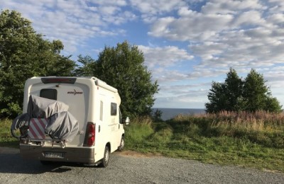 Parcheggio delle cascate Valaste Juga