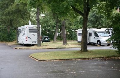 Sportgelande im weiher