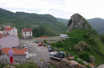 Area di sosta a Pietrabbondante