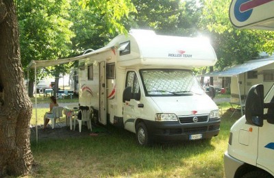 Area di sosta a Padenghe sul Garda