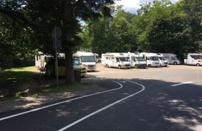 Parking camping-car Konigsbourg