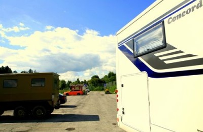 Wohnmobil Parkplatz