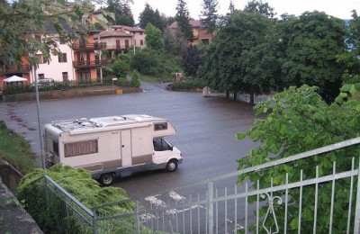 Area di sosta a Toano