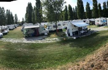 Area sosta camper Ancora Blu