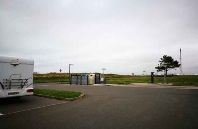 Aire camping-car Le Tréport