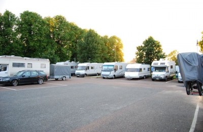 Area di sosta a Strangnas - Lago Malarem