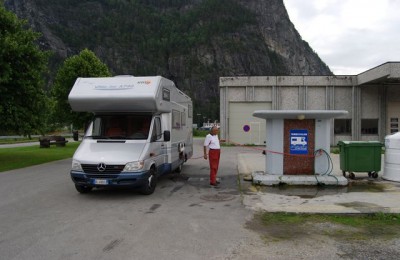 Area di sosta a Valdal