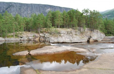 Area di sosta a Honnevje - Setesdal