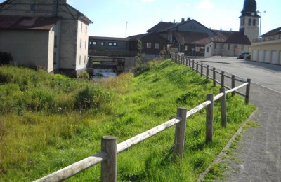 Area di sosta a Bois d'Amont