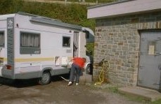 Wohnmobil stellplatz am frauenberg