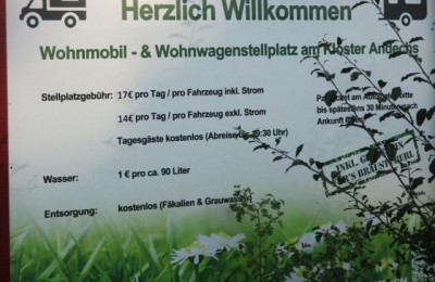 Wohnmobilstellplatz Andechs