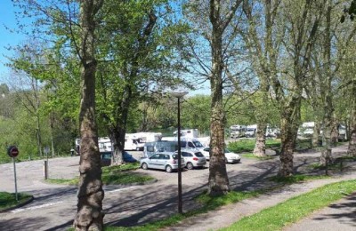 Motorhome Parking Lot