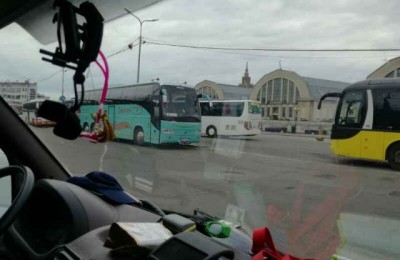 Parcheggio per visita di Vecriga