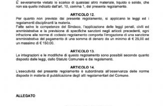 Area attrezzata comunale