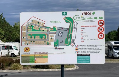 Aire de camping-car