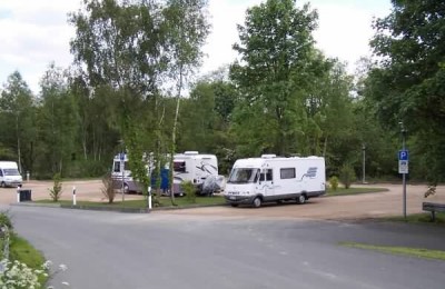 Reisemobilplatz an der Lippe