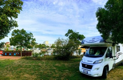 Parking du port de plaisance