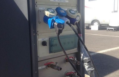 Aire de camping-cars