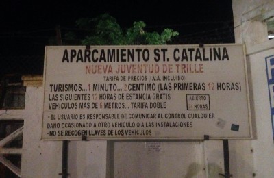 Aparcamiento Santa Catalina