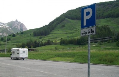 Area di sosta a Saint-Rhèmy