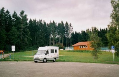 Parkplatz am Waldbad