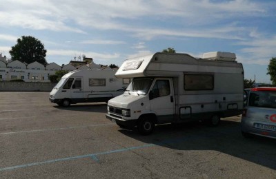 Parcheggio santuario San Michele