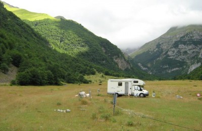 Area di sosta a Montemonaco