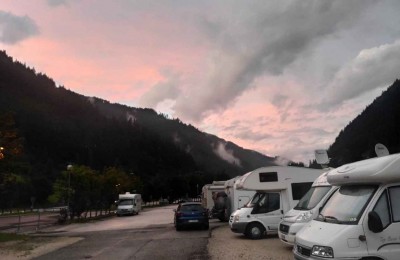 Parcheggio P2 funivie Latemar