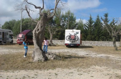Area sosta camper Grotte di Castellana