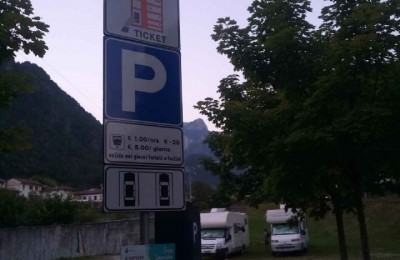 Parcheggio diurno Pozze smeraldine