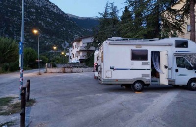 Parcheggio camper