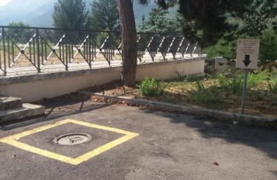 Area Parcheggio camper