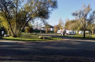 Aire camping cars et camping le Grain