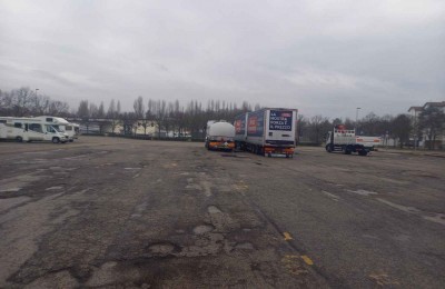 Area di sosta a Gabicce Mare